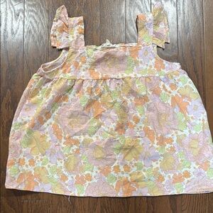 Floral Sleeveless Top